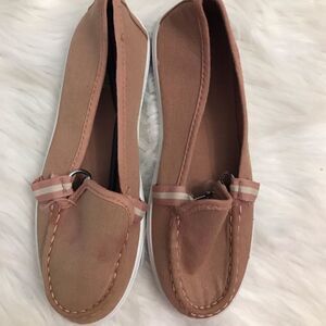Canvas slip on sneakers
